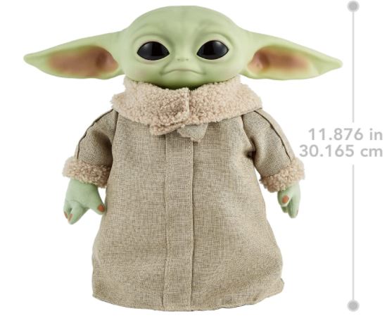 Star Wars Grogu, The Child, juguete de peluche "The Mandalorian", a control remoto - Chido Toys