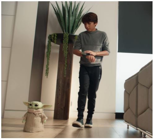 Star Wars Grogu, The Child, juguete de peluche "The Mandalorian", a control remoto - Chido Toys