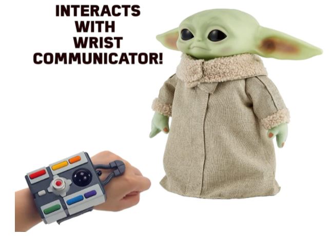 Star Wars Grogu, The Child, juguete de peluche "The Mandalorian", a control remoto - Chido Toys