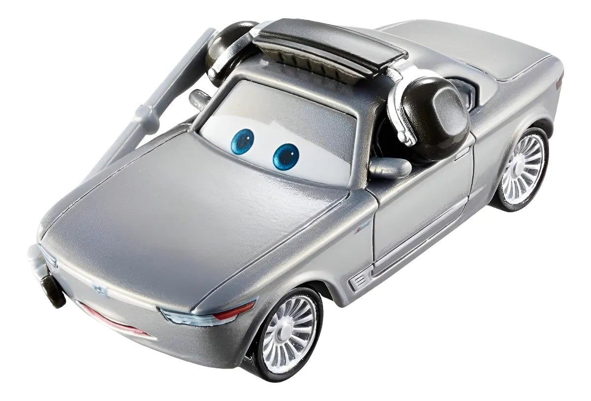 Sterling con Auriculares Disney Pixar Cars – Escala 1:55 Mattel - Chido Toys