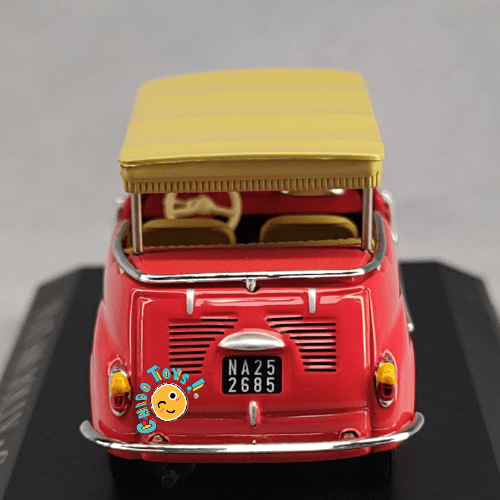 Taxi Capri 1966 – Escala 1:43, FIAT 600 Jolly - Chido Toys