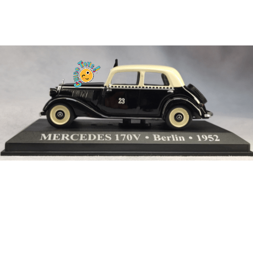 Taxi Mercedes - Benz 170V de Berlín 1952 | Escala 1:43 - Chido Toys