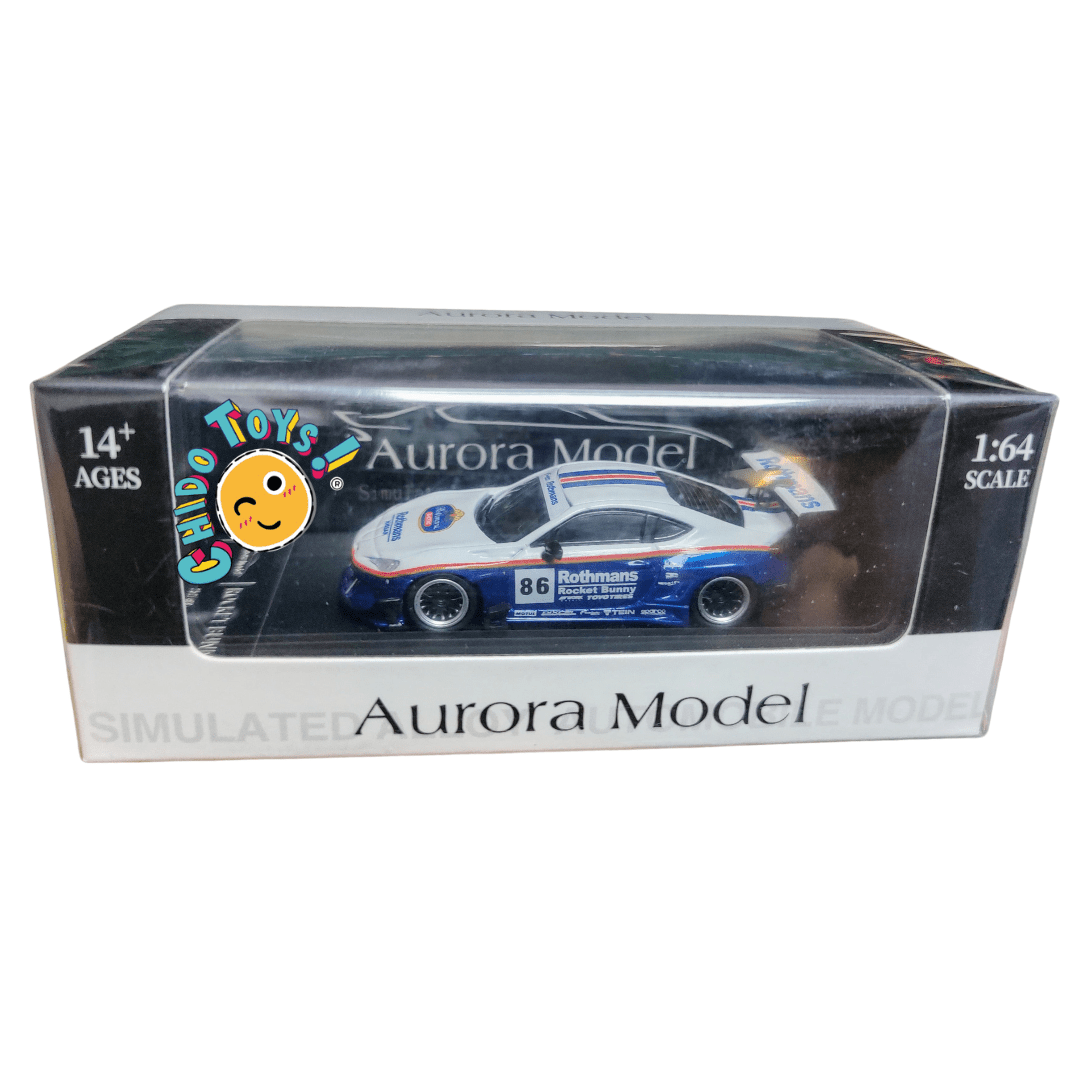 Toyota GT86 Rothman – Aurora Modelo 1:64 - Chido Toys