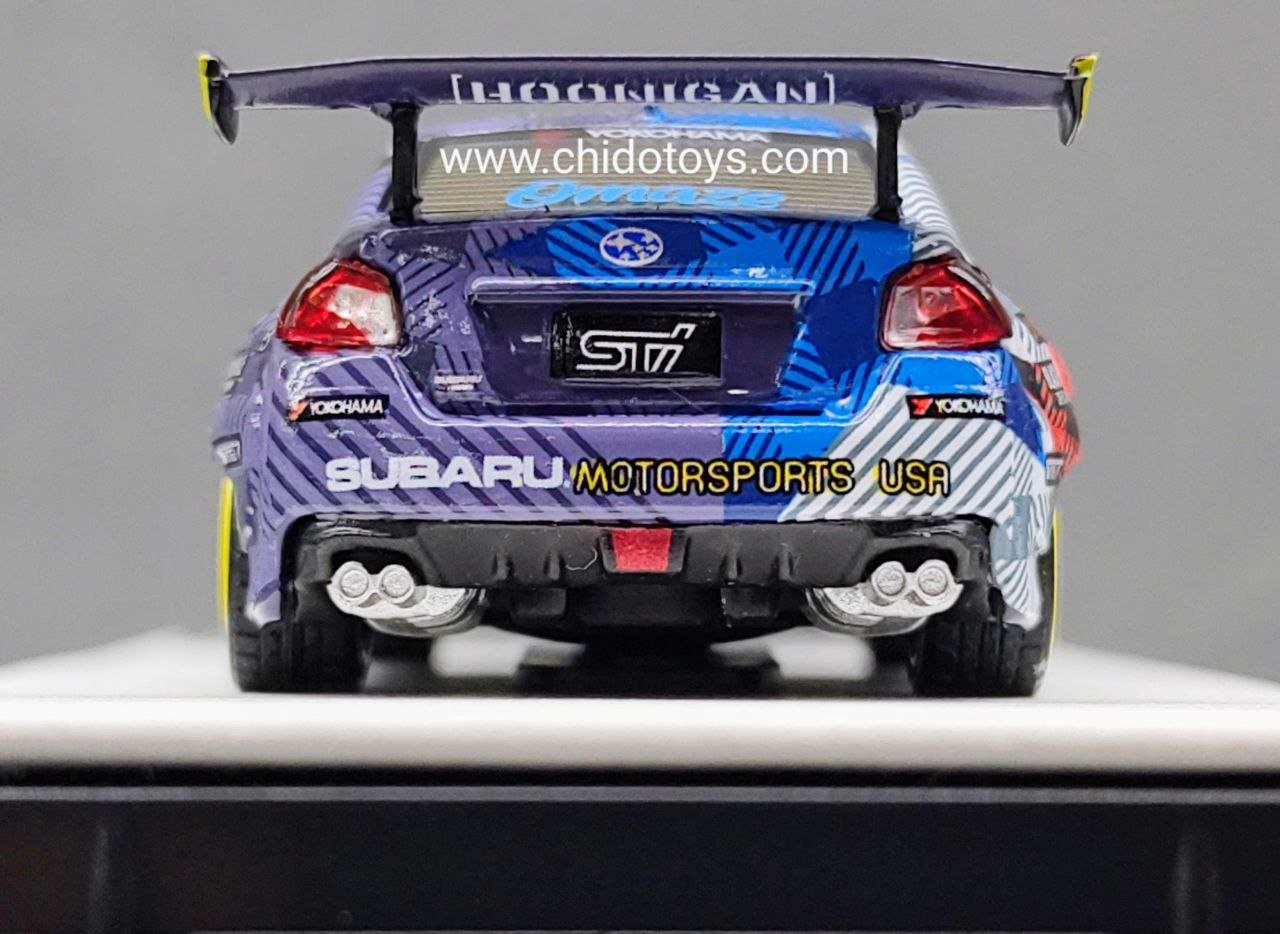 TPC Subaru WRX STI Travis Pastrana 1:64 edición limitada - Chido Toys