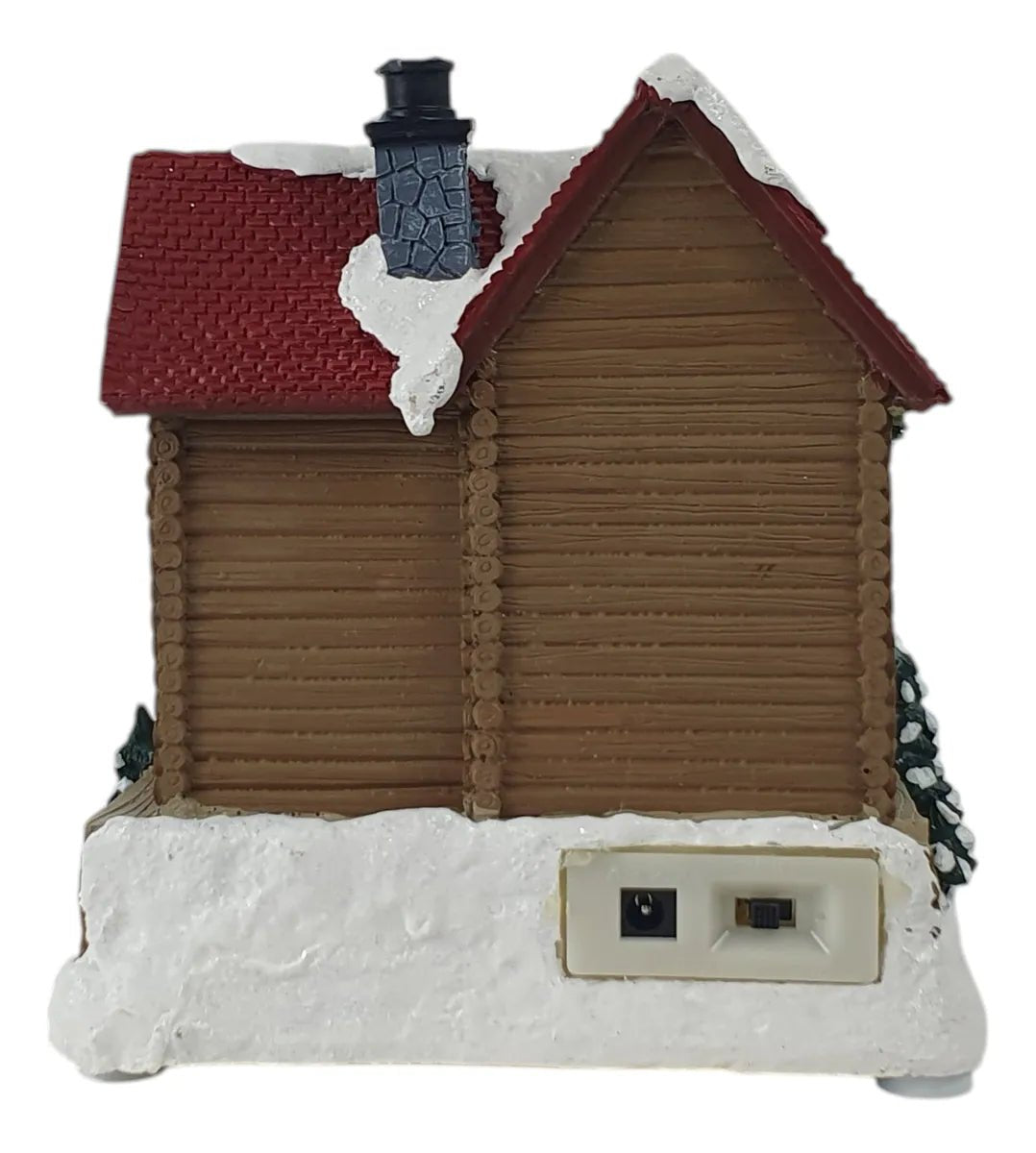 Villa Navideña con Luz y Música – “Tienda de Regalos de Santa” (árbol giratorio, USB) - Chido Toys