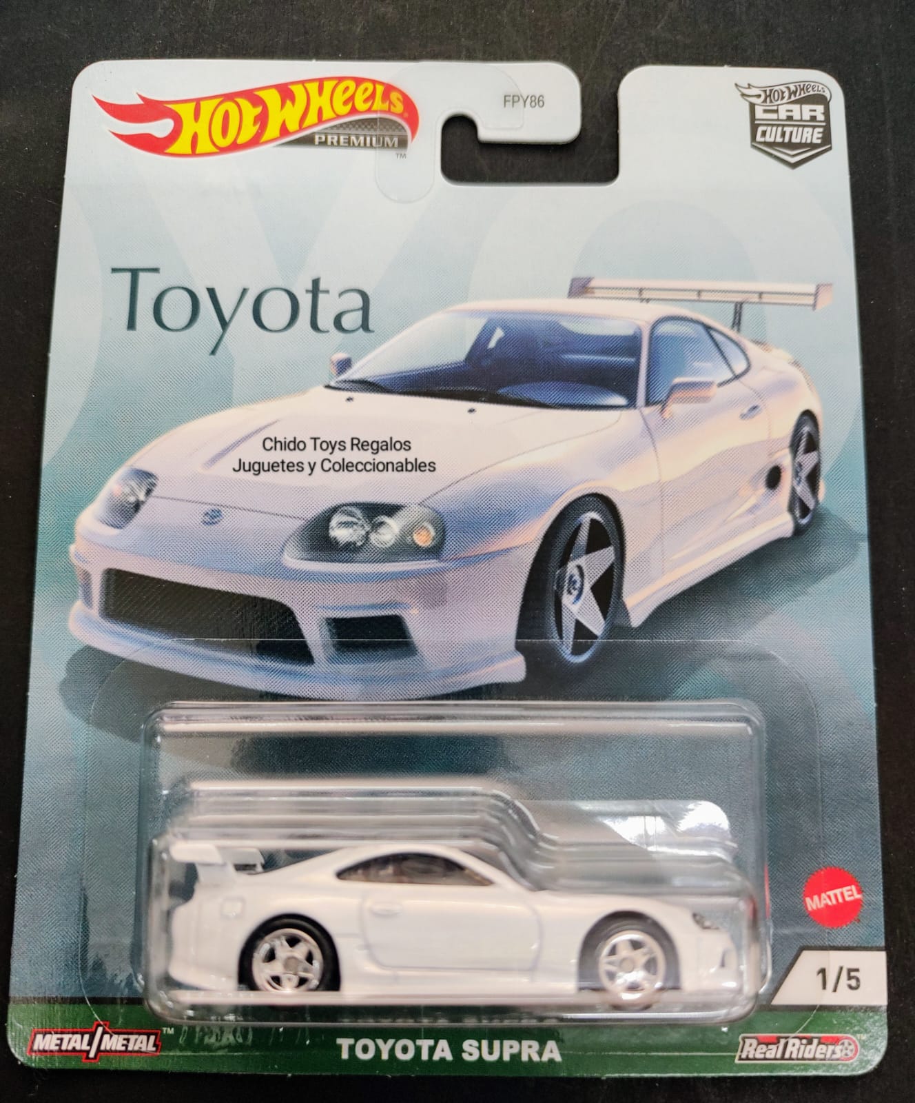 Hot Wheels Premium Toyota Car Culture Set x5 (2023) - Chido Toys