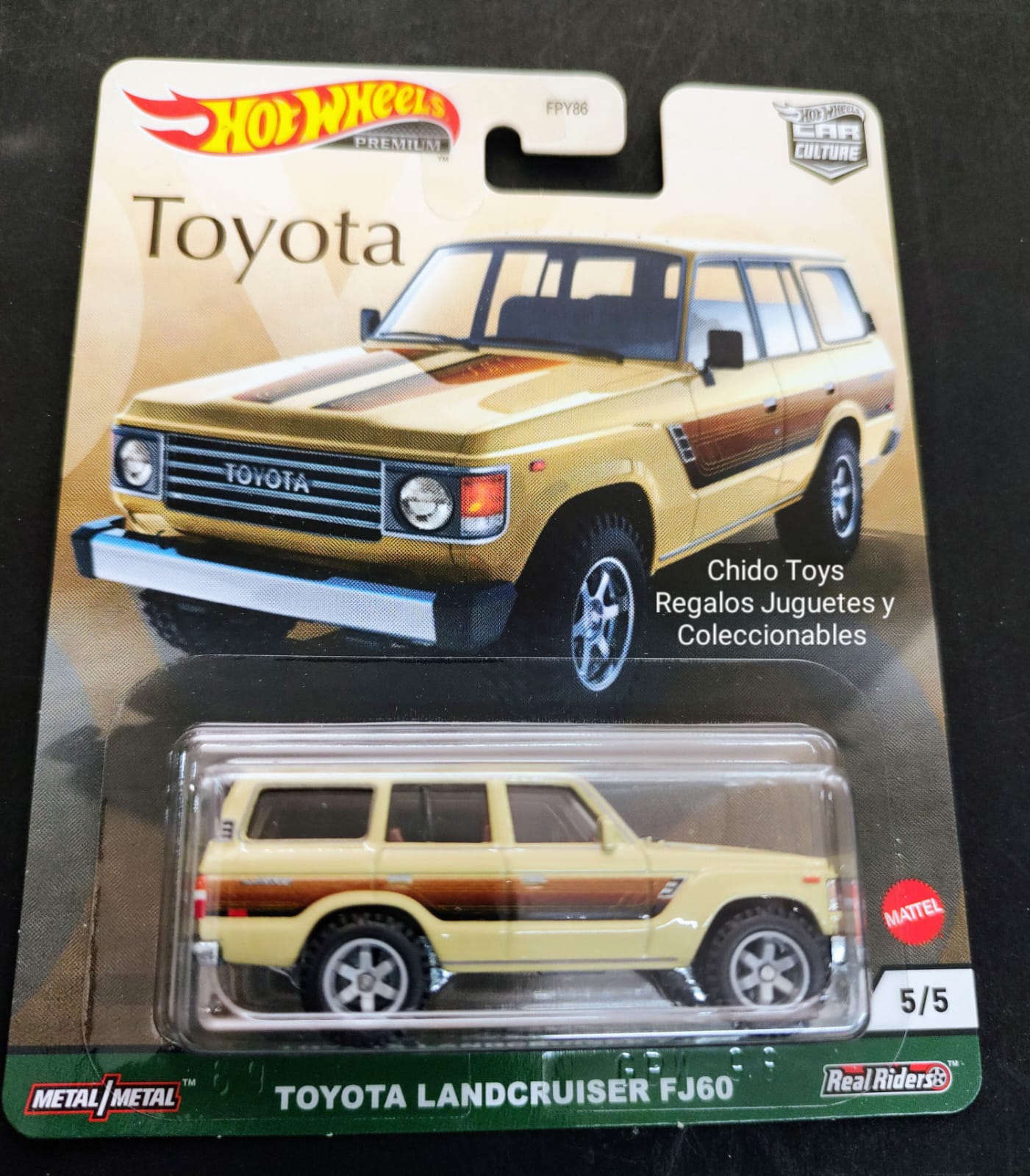 Hot Wheels Premium Toyota Car Culture Set x5 (2023) - Chido Toys