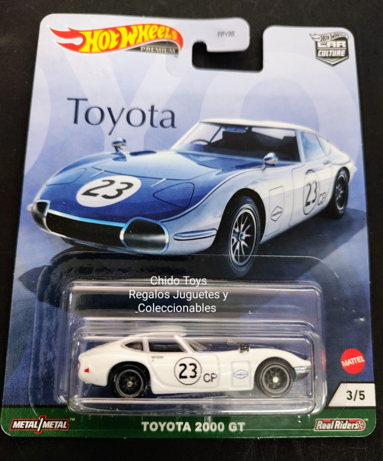 Hot Wheels Premium Toyota Car Culture Set x5 (2023) - Chido Toys