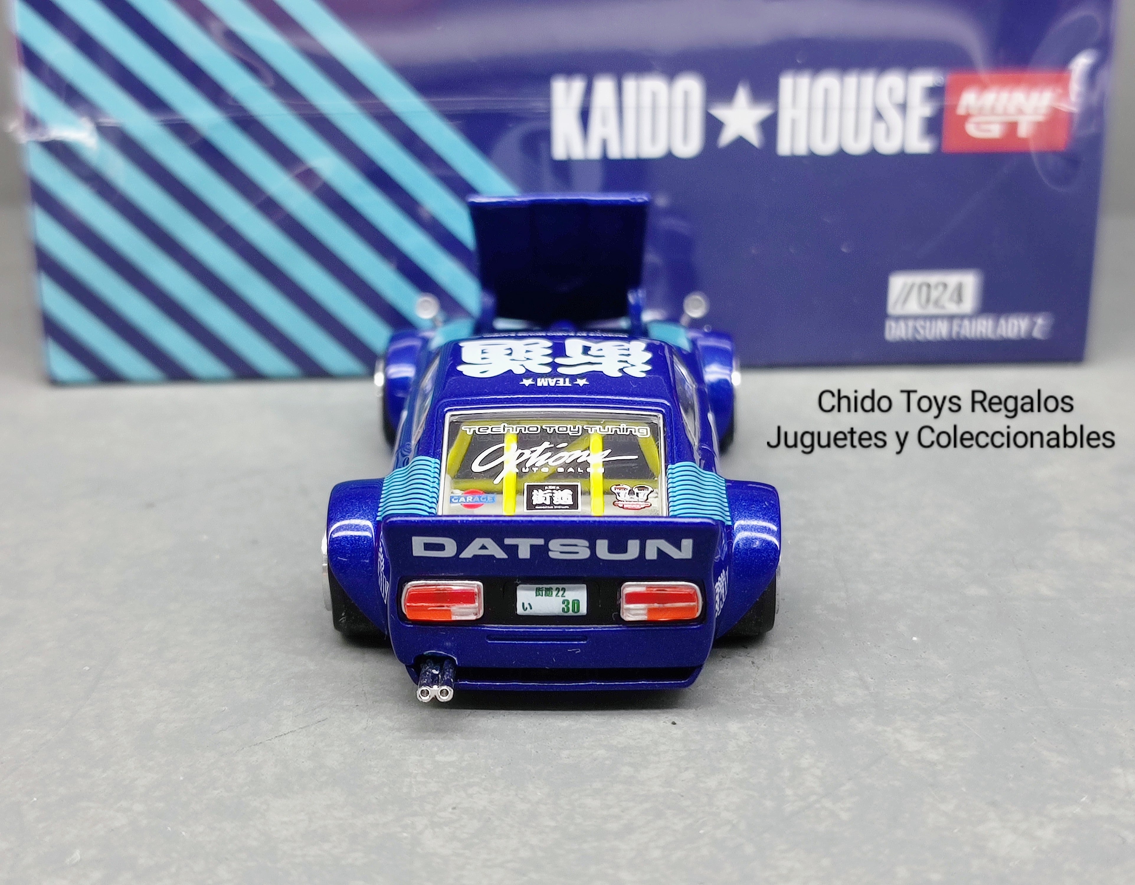Mini GT × Kaido House Nissan Fairlady Z 024 – 1:64 | Primera edición - Chido Toys