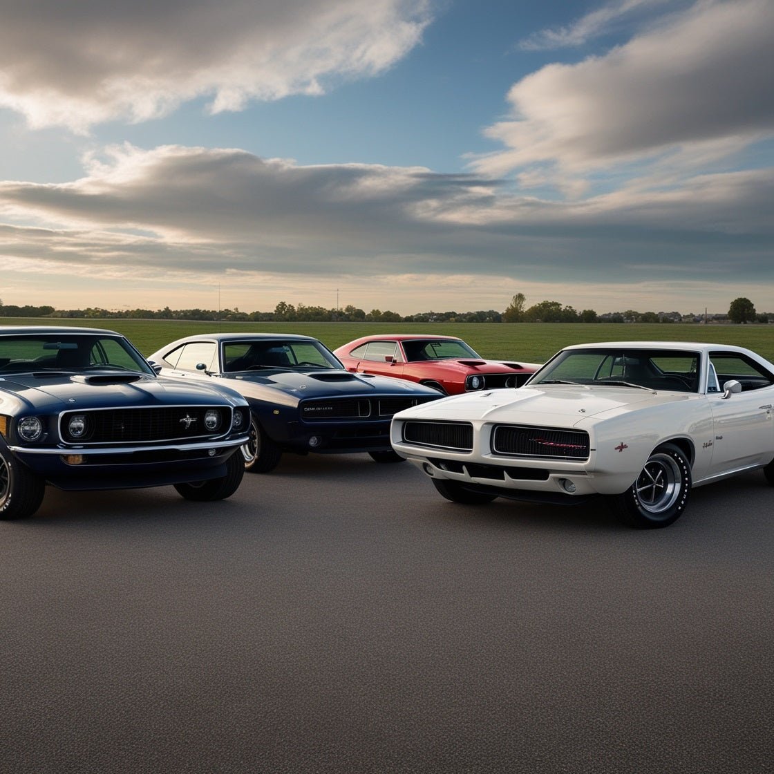 Muscle Cars Legendarios: Potencia Americana que Marcó una Época Primera Parte - Chido Toys