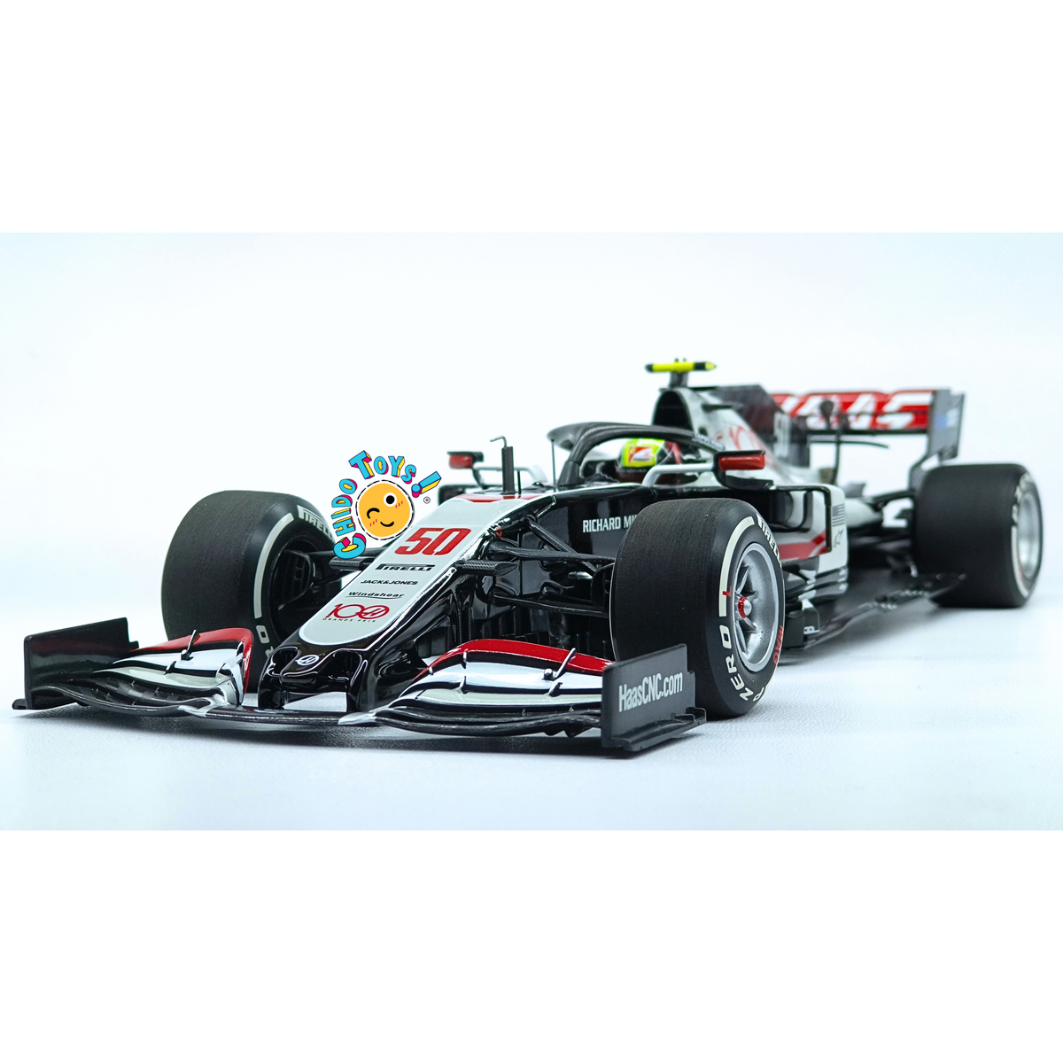 Minichamps Haas VF-20 Mick Schumacher 1:18 Test Abu Dhabi 2020