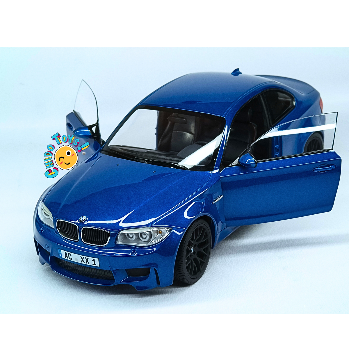 BMW 1M Coupé E82 2011 Minichamps 1:18 Blue Metallic edición limitada 504 piezas