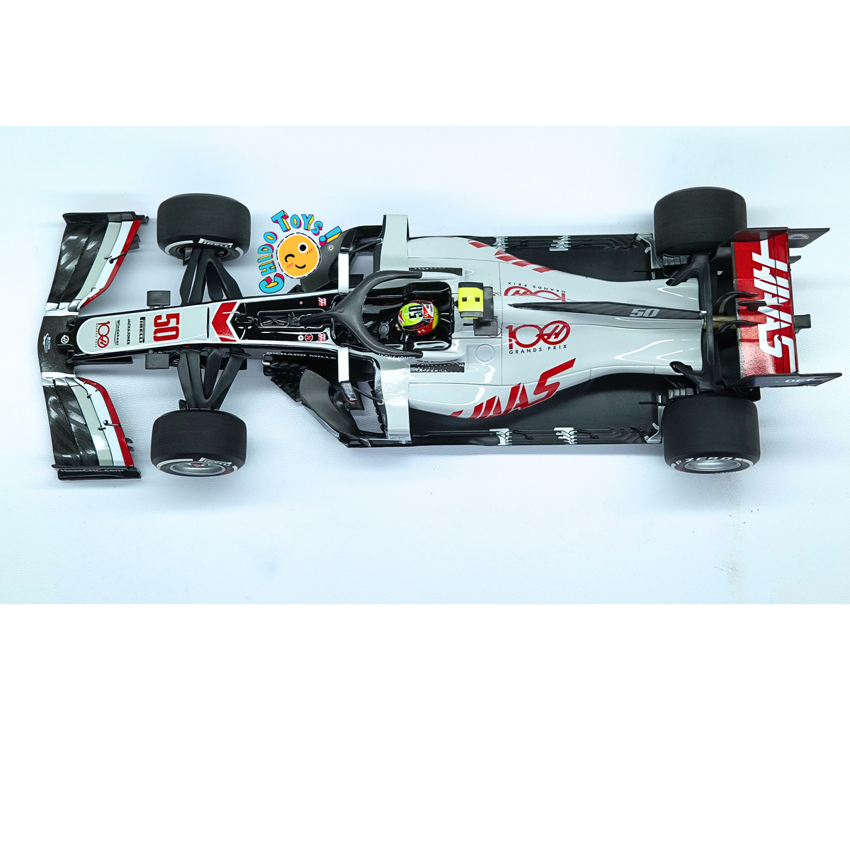 Minichamps Haas VF-20 Mick Schumacher 1:18 Test Abu Dhabi 2020