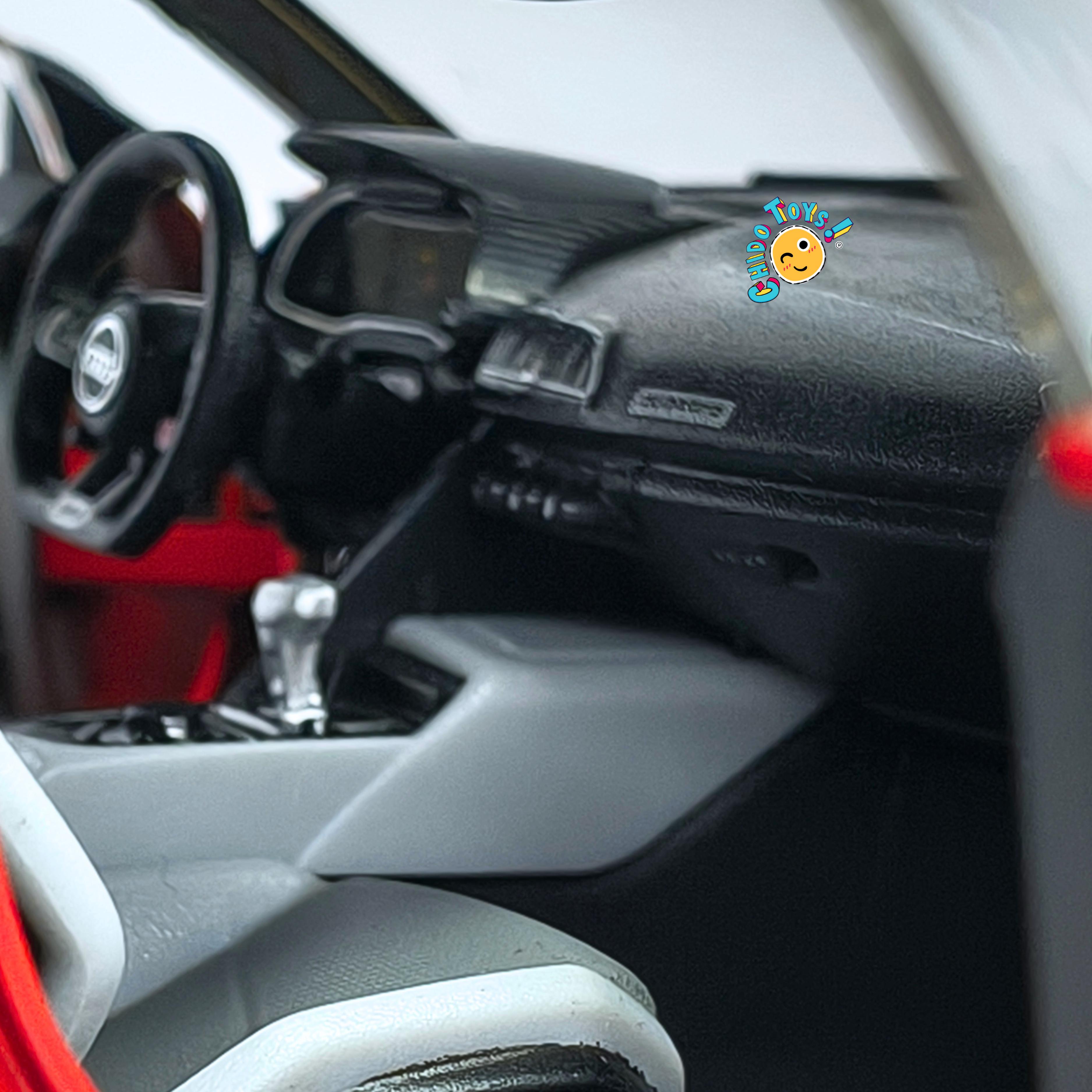 Maisto Exclusive Audi R8 V10 Plus 1:18 blanco con dirección y suspensión