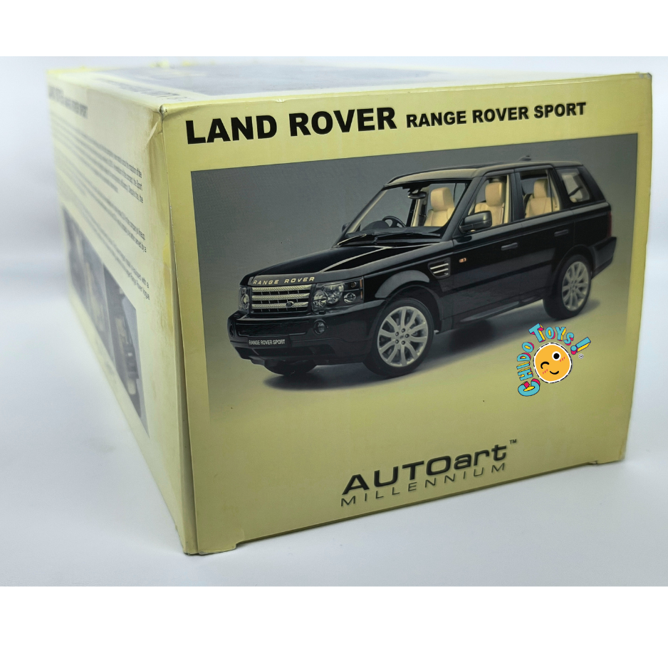 AUTOart Millennium Land Rover Range Rover Sport 2006 Escala 1:18 Negro con apertura total
