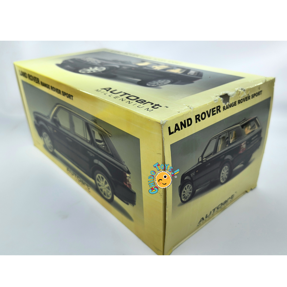 AUTOart Millennium Land Rover Range Rover Sport 2006 Escala 1:18 Negro con apertura total