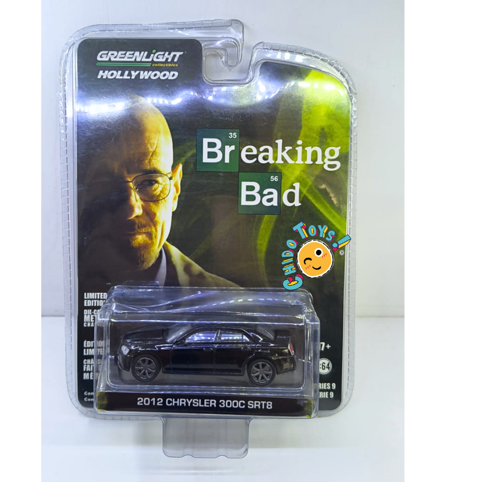GreenLight 2012 Chrysler 300C SRT8 Breaking Bad 1:64 Negro