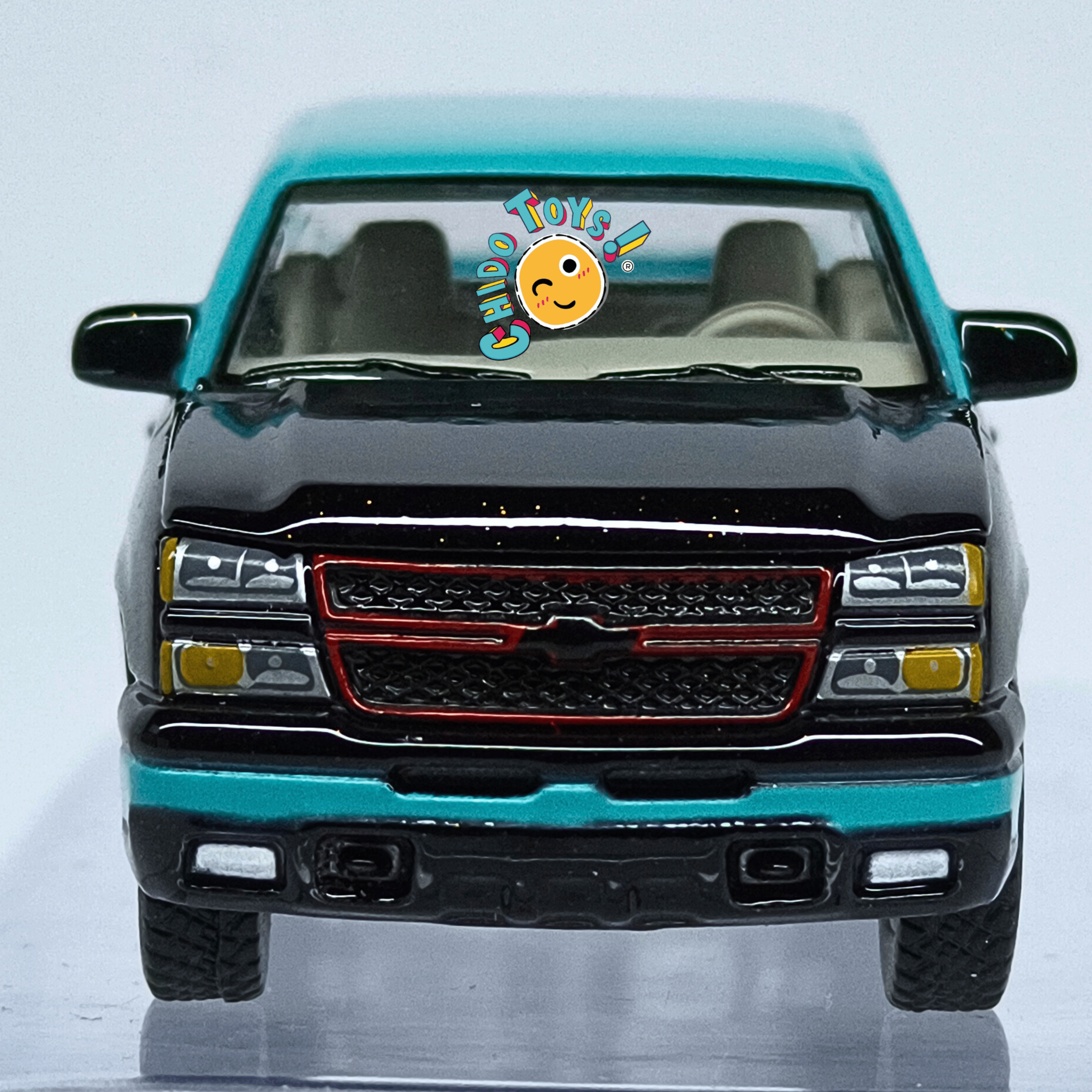 2006 Chevy Silverado 1:64 Auto World Polaris RZR Cofre Abre Diecast Big Country - Chido Toys