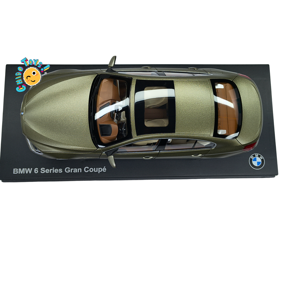 BMW 650i Gran Coupé F06 Dealer Edition 1:18 Frozen Bronze con apertura total