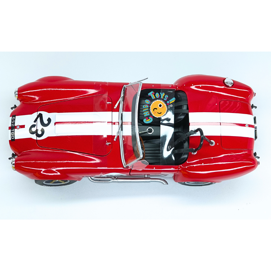 Solido Shelby Cobra 427 #23 1:18 rojo Racing Collection