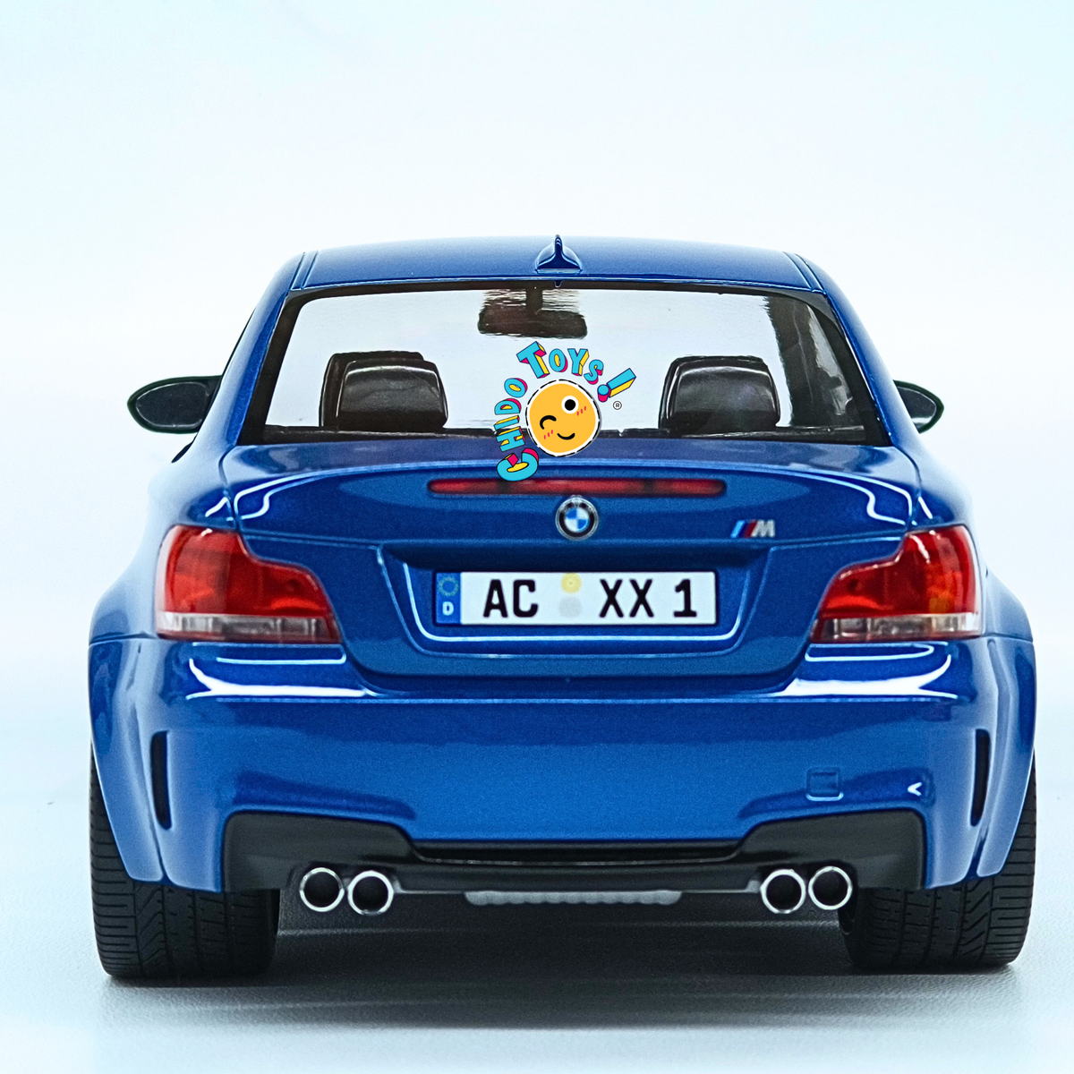 BMW 1M Coupé E82 2011 Minichamps 1:18 Blue Metallic edición limitada 504 piezas
