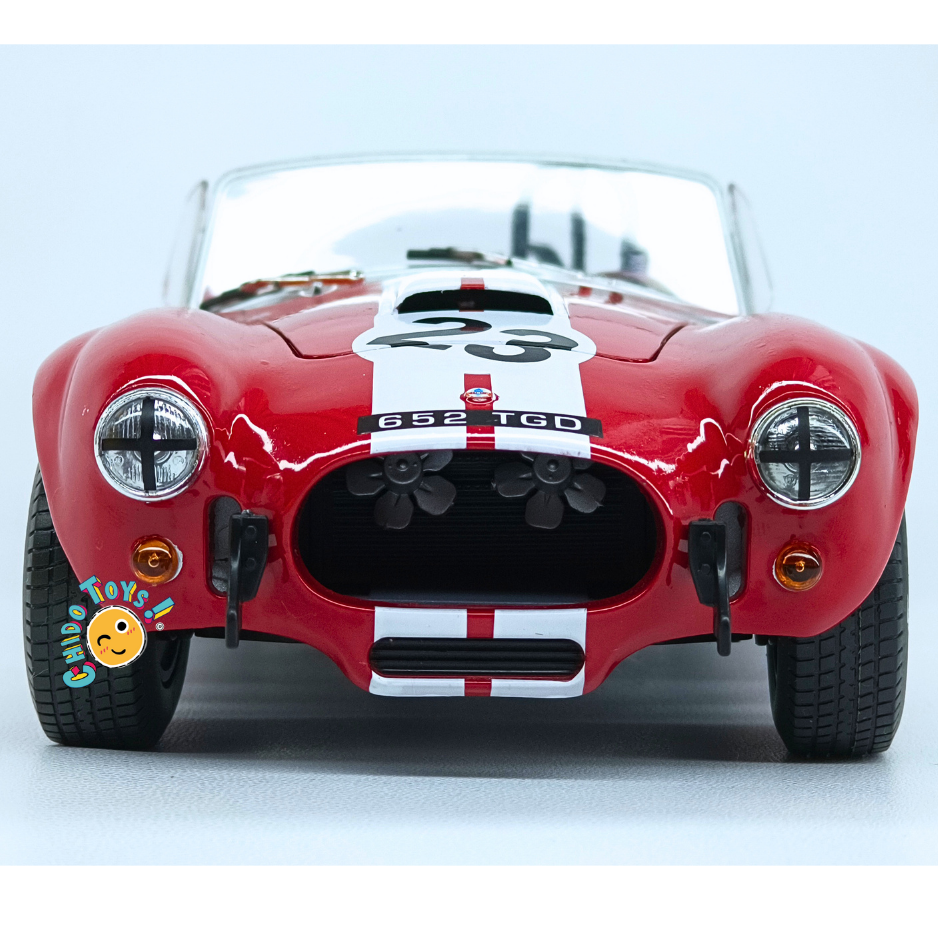 Solido Shelby Cobra 427 #23 1:18 rojo Racing Collection