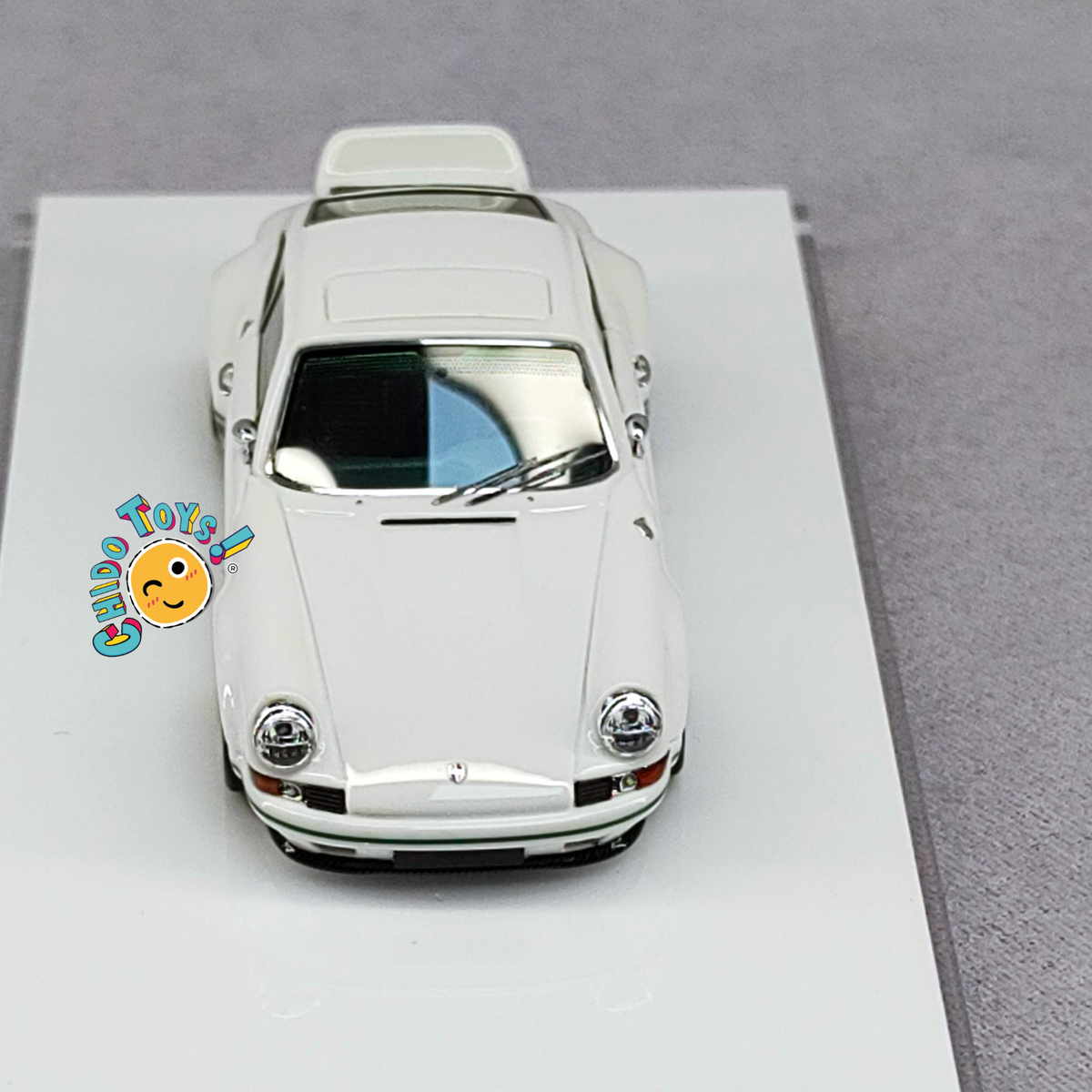 MY64 Kaege Retro Turbo White 1:64 – Porsche 911 Blanco Limitado 199 Piezas