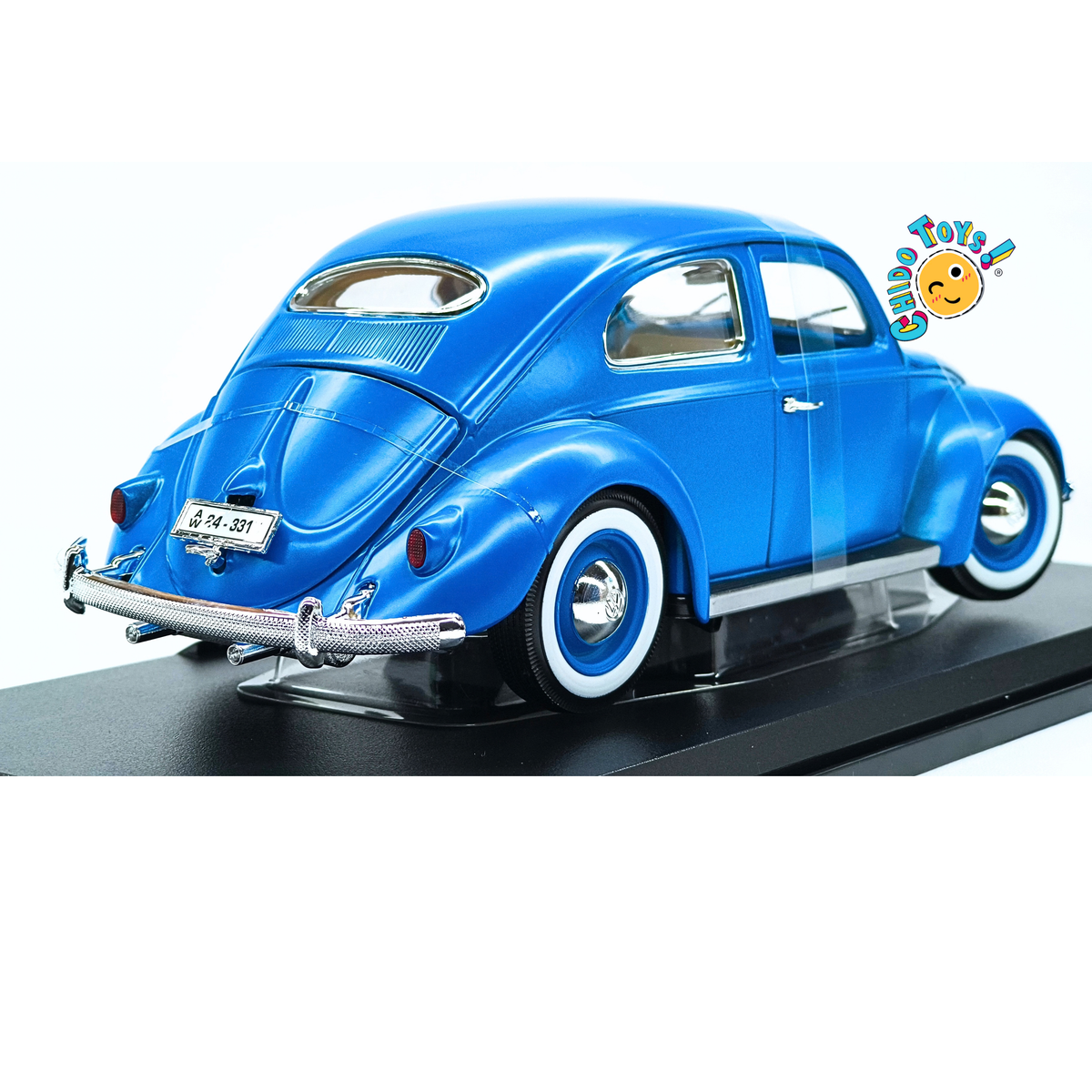 Maisto Volkswagen Käfer-Beetle 1955 Special Edition 1:18 azul ventana oval