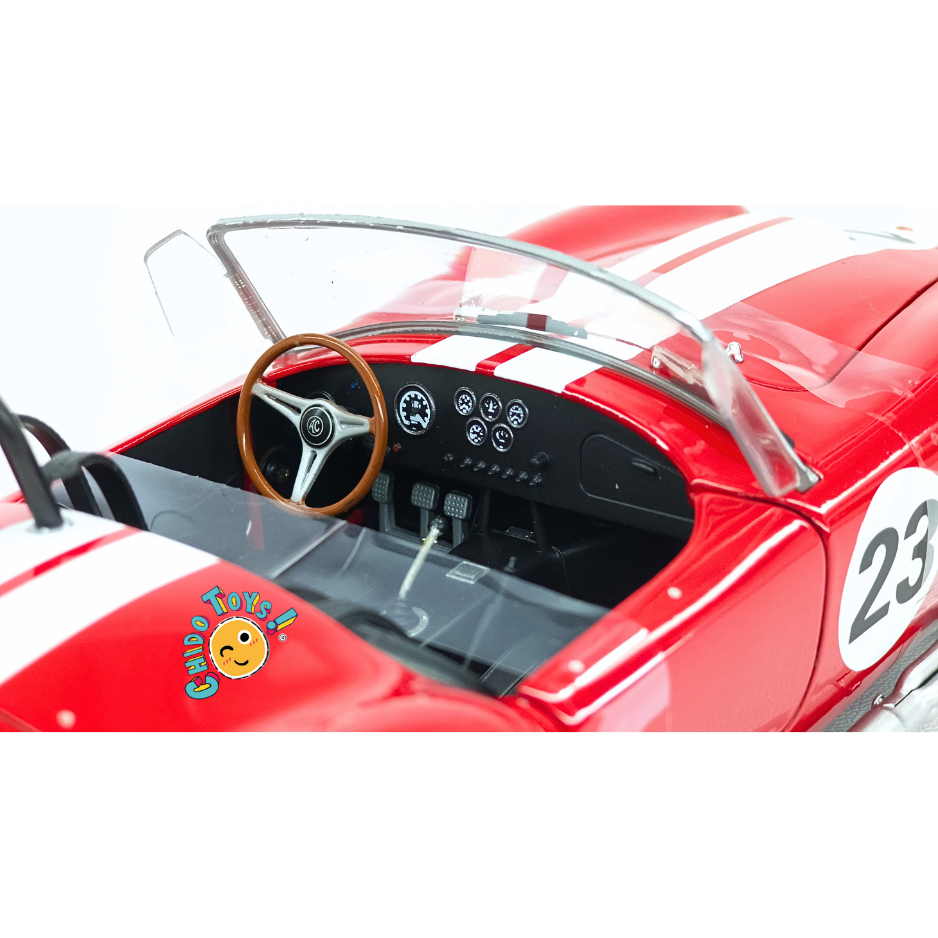 Solido Shelby Cobra 427 #23 1:18 rojo Racing Collection
