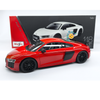 Maisto Exclusive Audi R8 V10 Plus 1:18 blanco con dirección y suspensión