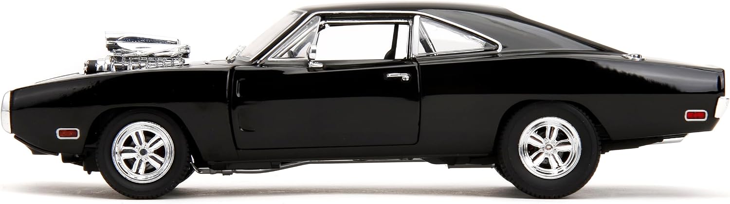 Jada TrueSpec Dodge Charger R/T 1970 Fast & Furious 1:24 con apertura total y faros abatibles
