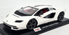 Maisto Lamborghini Countach LPI 800-4 1:18 blanco con interior rojo, puertas de tijera y compartimento de motor abatible.