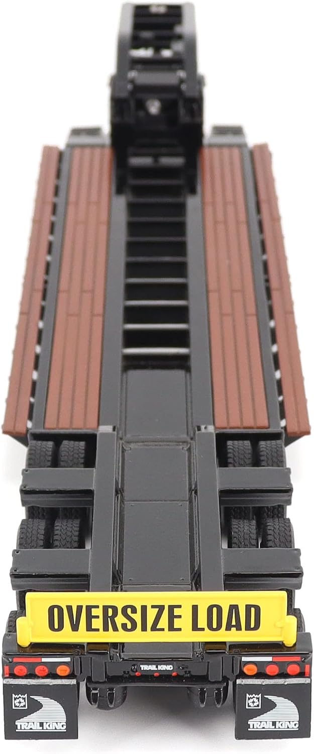 Diecast Masters Trail King TK120 1:50 remolque Lowboy para maquinaria pesada