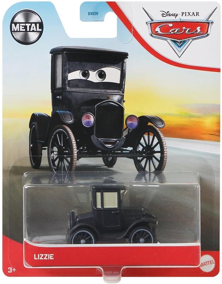 Disney Pixar Cars Lizzie Metal 1:55 Mattel Die-Cast