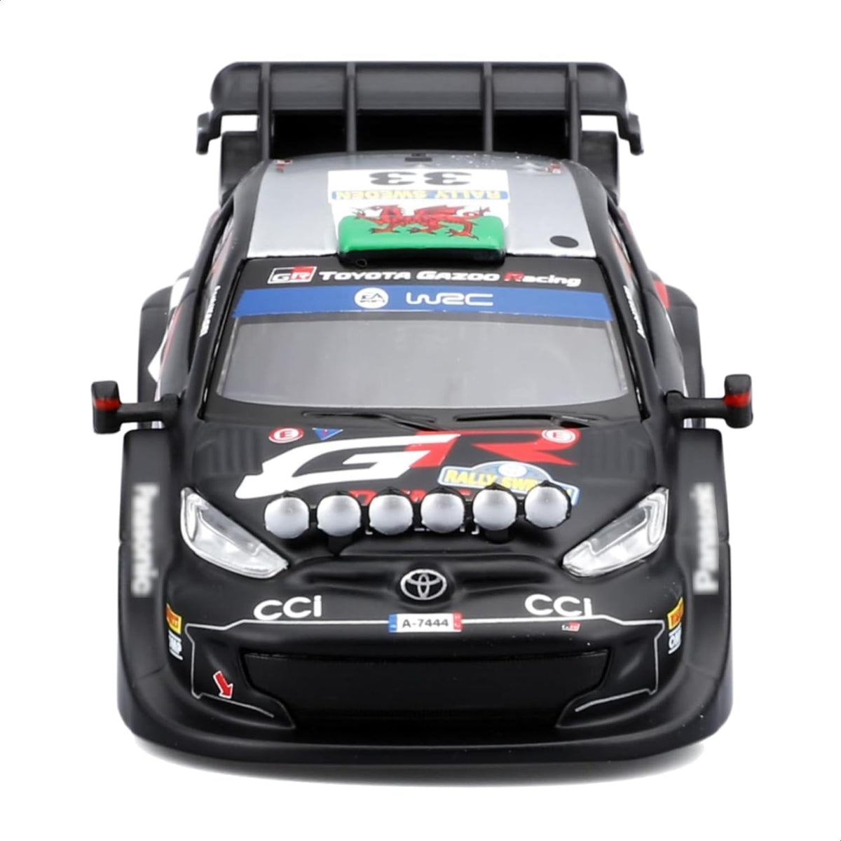 Bburago Toyota GR Yaris Rally1 Hybrid #33 WRC 1:43 Rally Suecia