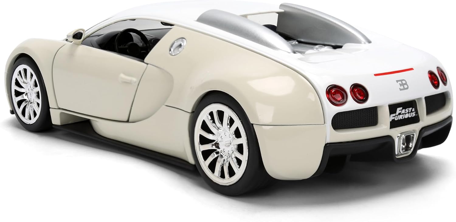 Jada Bugatti Veyron 2011 Fast & Furious 1:24 con aperturas