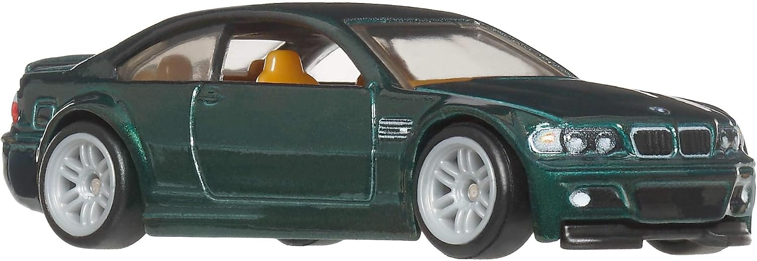 Hot Wheels Premium BMW M3 E46 Power Trip 1:64 Verde Metálico