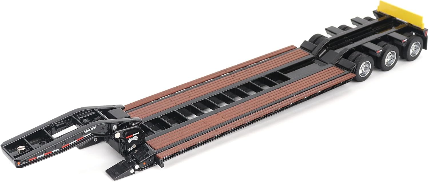 Diecast Masters Trail King TK120 1:50 remolque Lowboy para maquinaria pesada