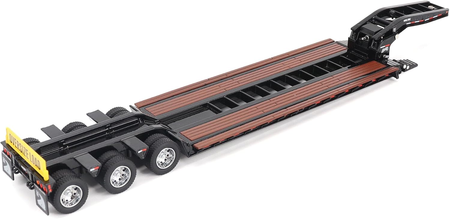Diecast Masters Trail King TK120 1:50 remolque Lowboy para maquinaria pesada