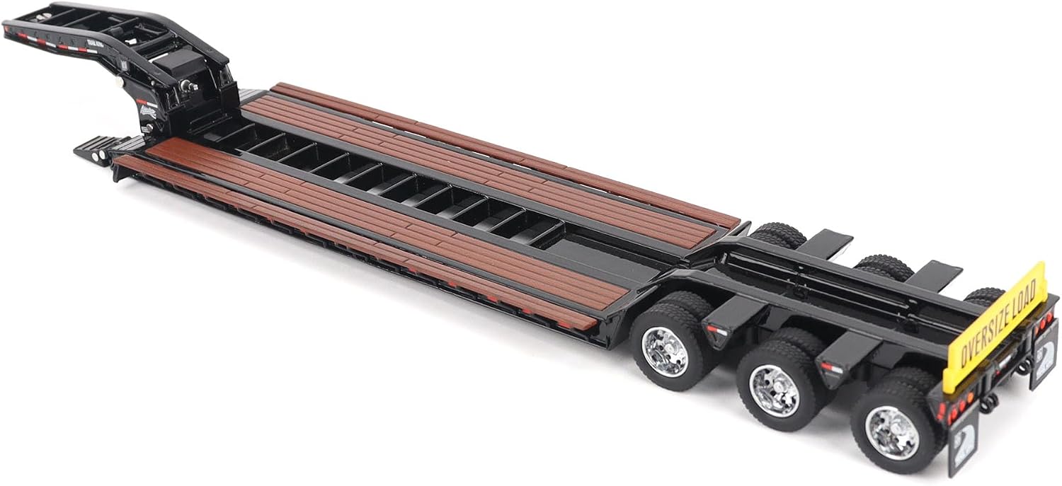 Diecast Masters Trail King TK120 1:50 remolque Lowboy para maquinaria pesada