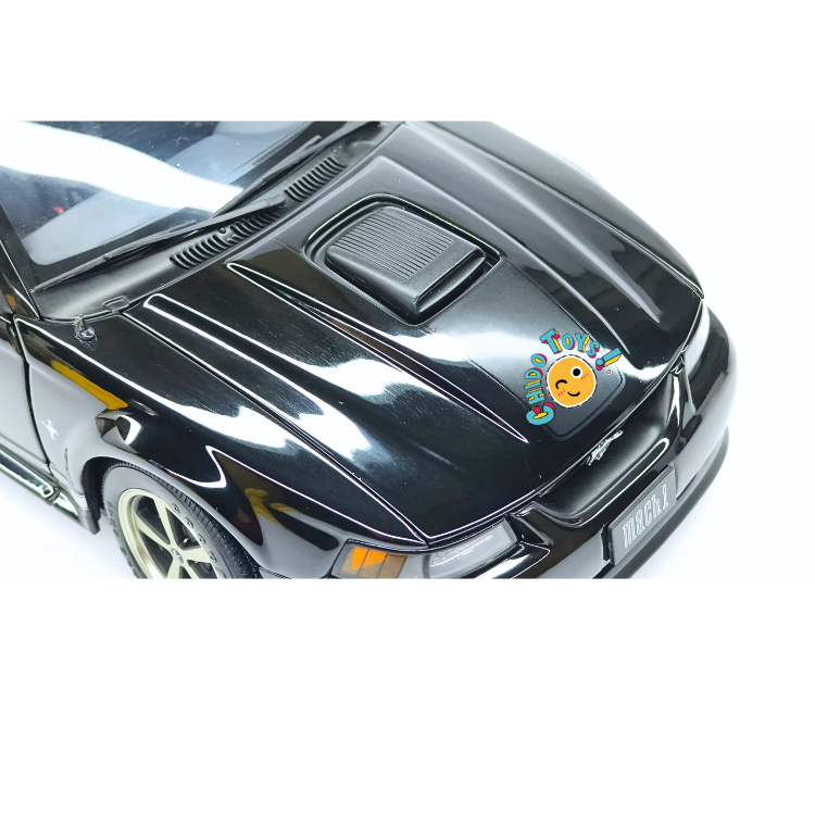 AUTOart Ford Mustang Mach 1 Negro 1:18 Apertura Total
