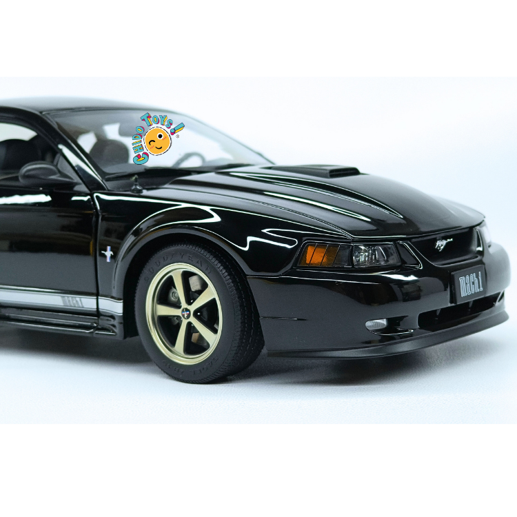 AUTOart Ford Mustang Mach 1 Negro 1:18 Apertura Total