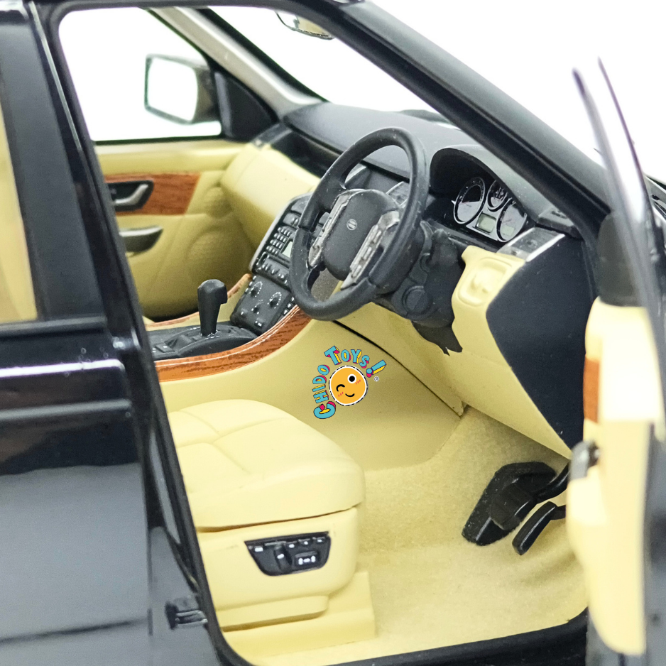 AUTOart Millennium Land Rover Range Rover Sport 2006 Escala 1:18 Negro con apertura total