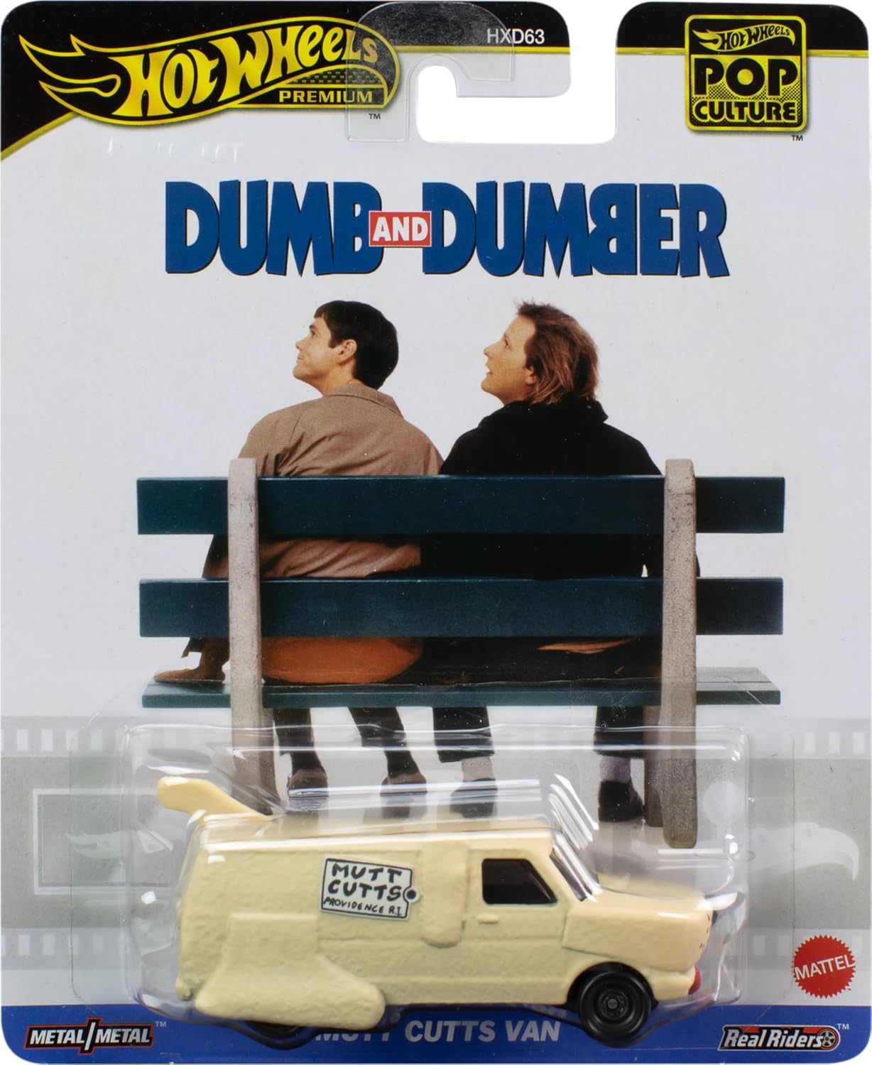 Hot Wheels Premium Mutt Cutts Van 1:64 Dumb and Dumber