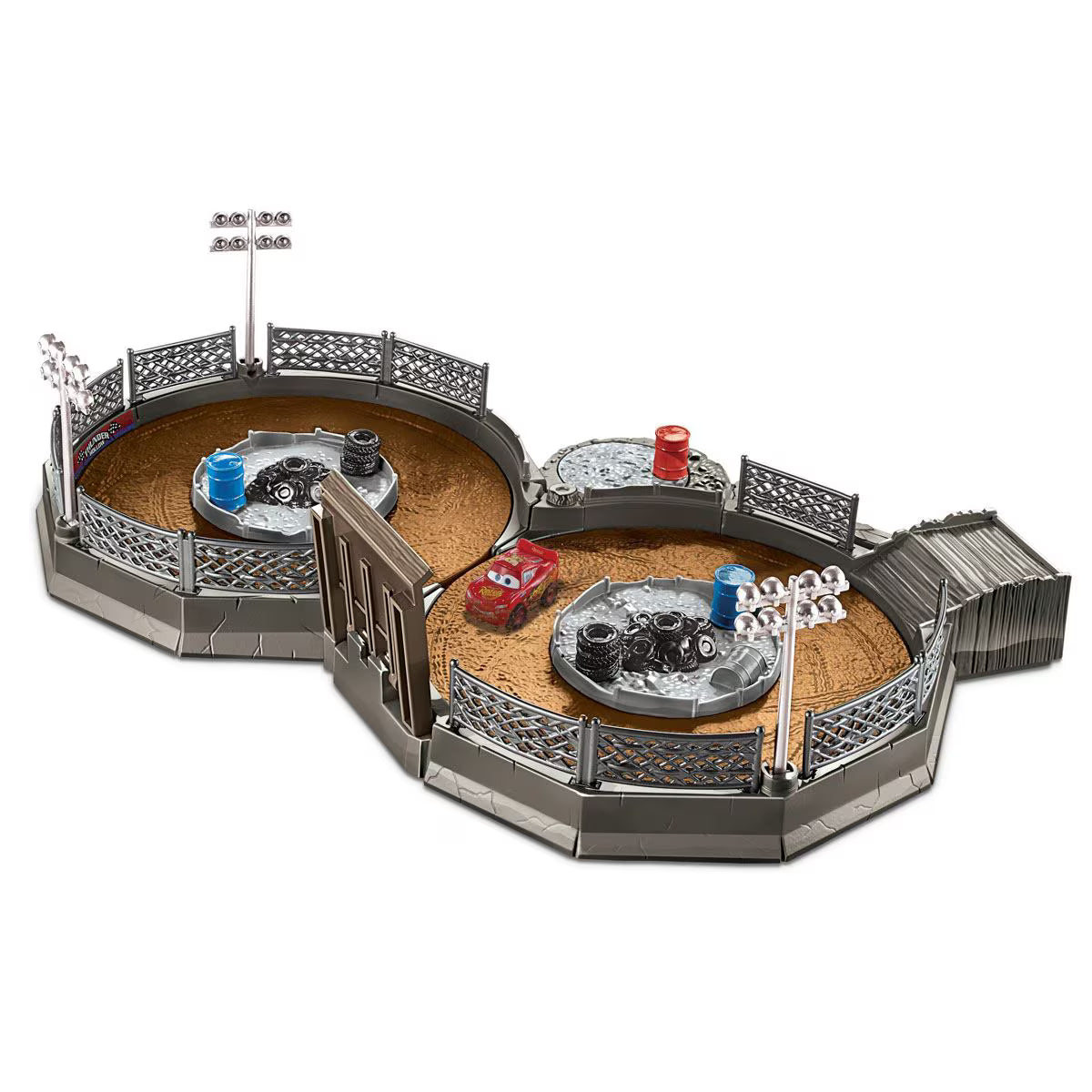 Disney•Pixar Cars Mini Racers – Pista Crank & Crash Derby (Pista Giros Locos) 2017