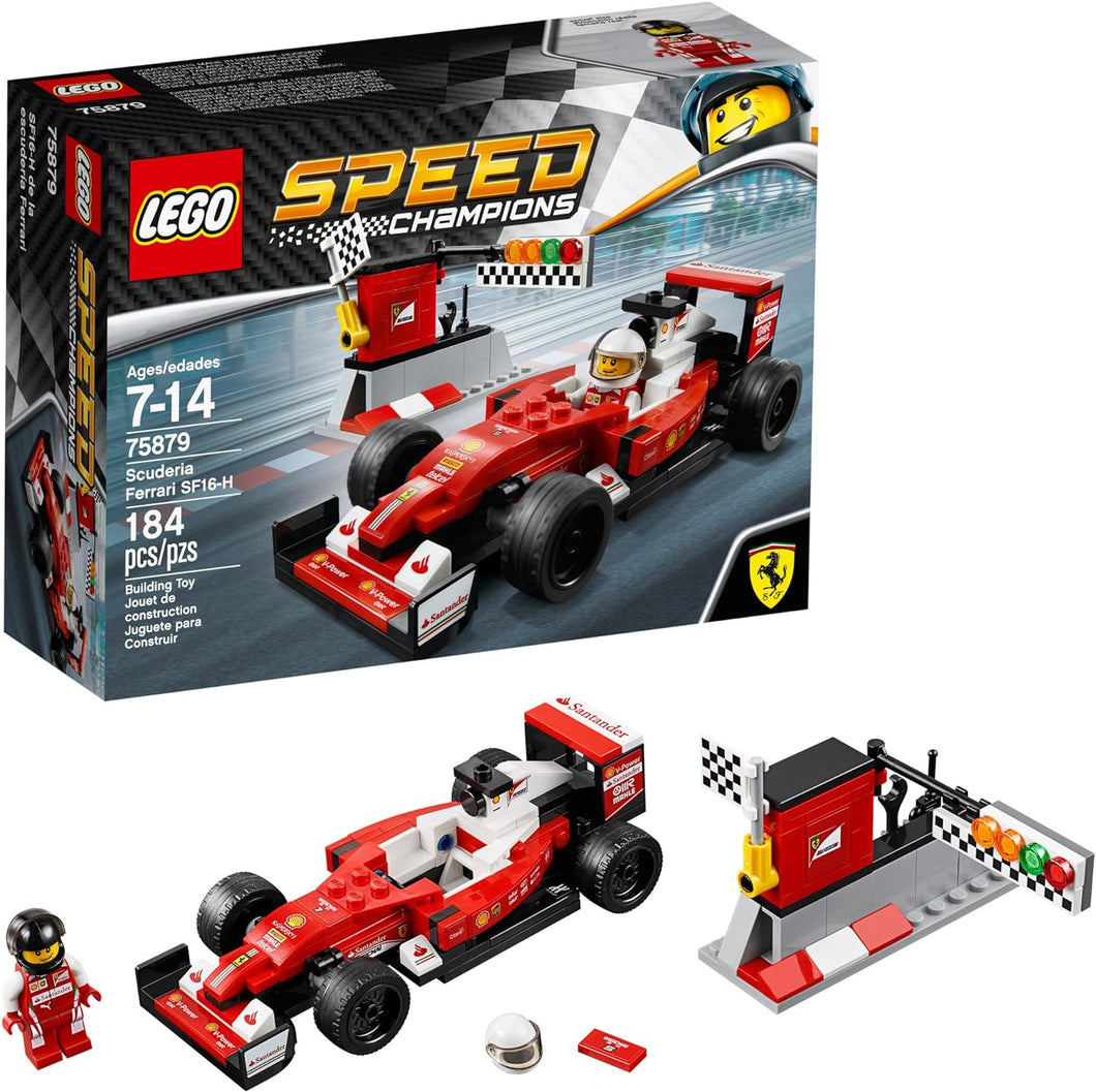 LEGO Juego de Construcción Speed Champions SF16-H de la Escudería Ferrari (75879)