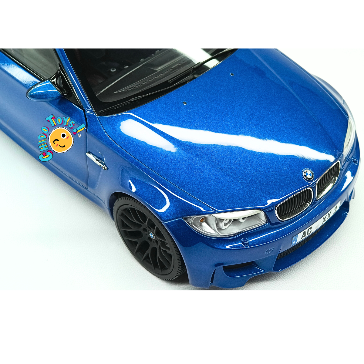 BMW 1M Coupé E82 2011 Minichamps 1:18 Blue Metallic edición limitada 504 piezas