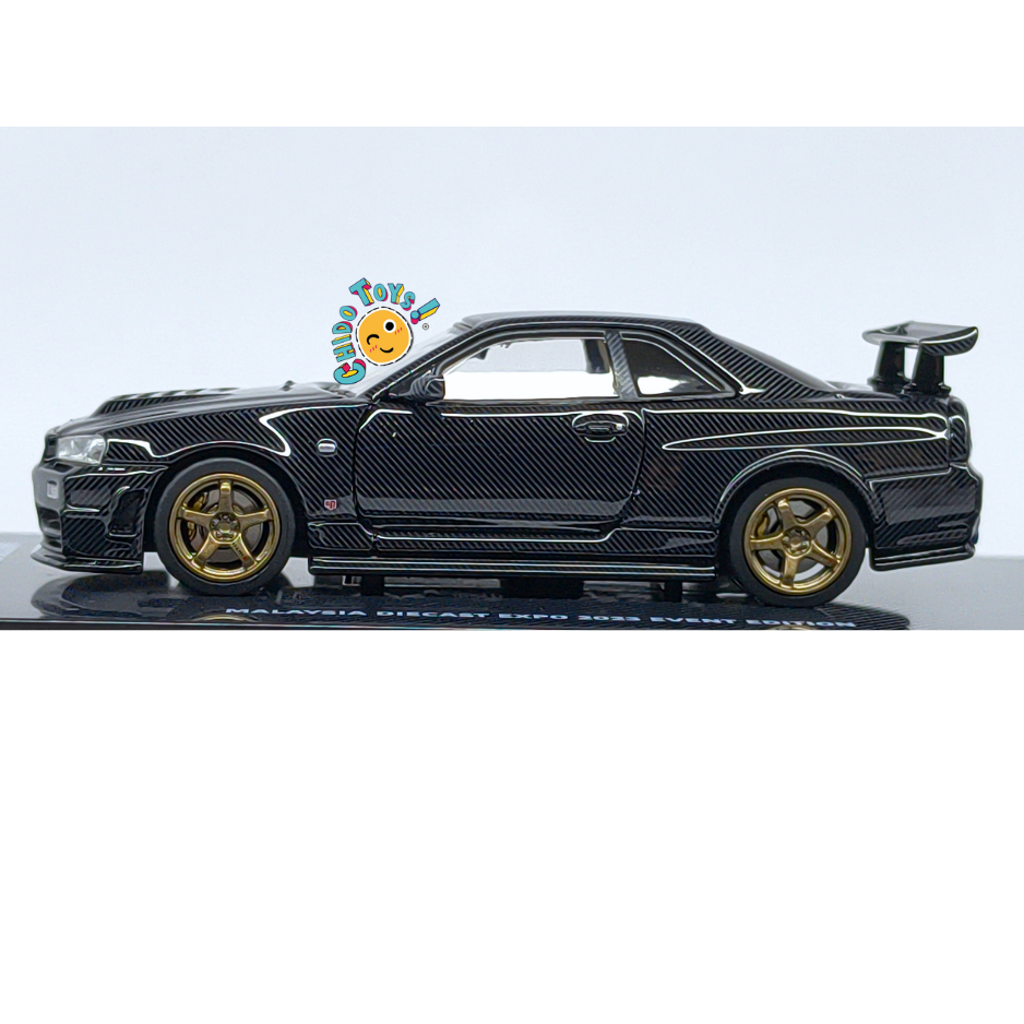 Inno64 Nissan Skyline GT-R R34 Z-Tune 1:64 Full Carbon MDE 2023