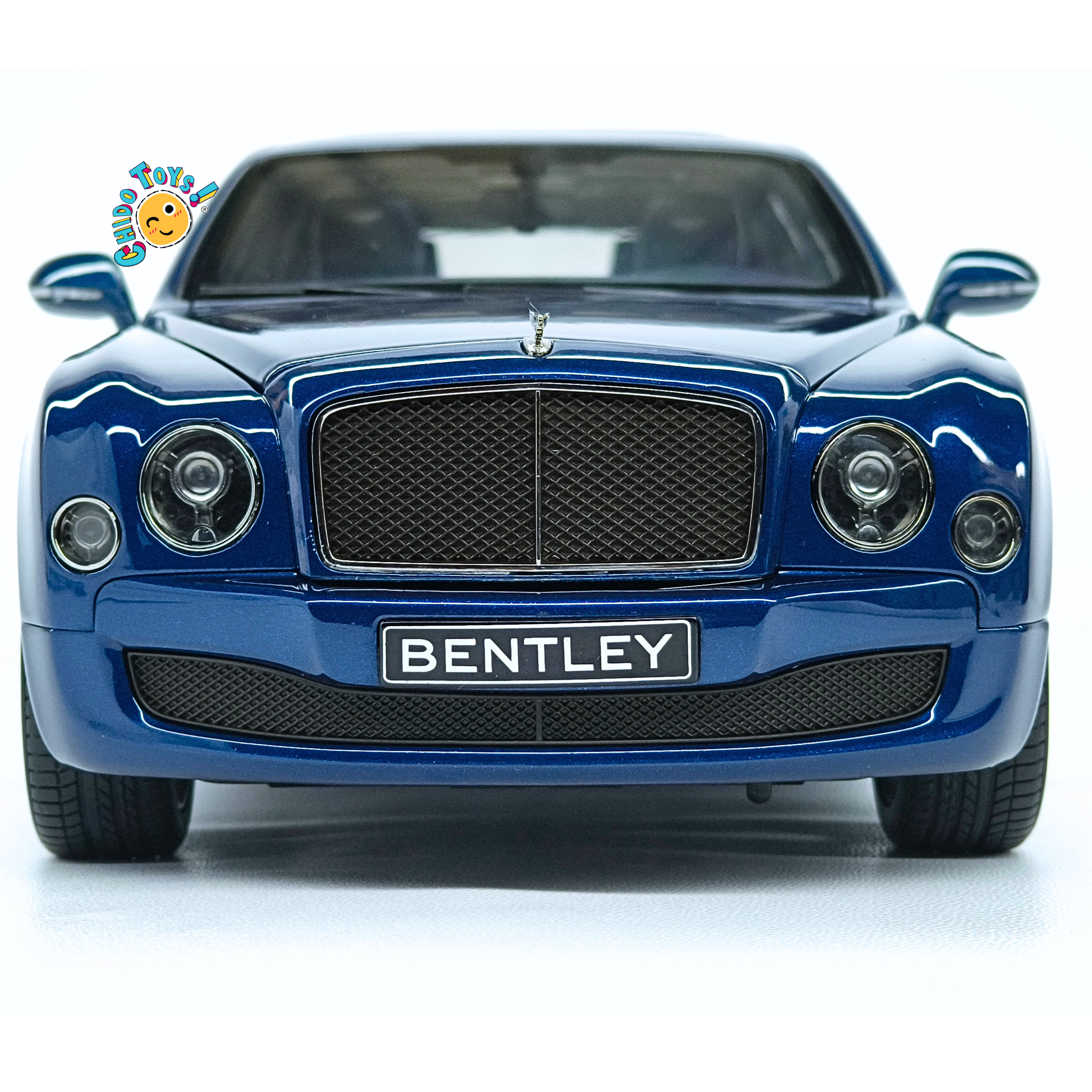 Raro, Kyosho Bentley Mulsanne Speed 2014 1:18 Marlin Blue Dealer Edition