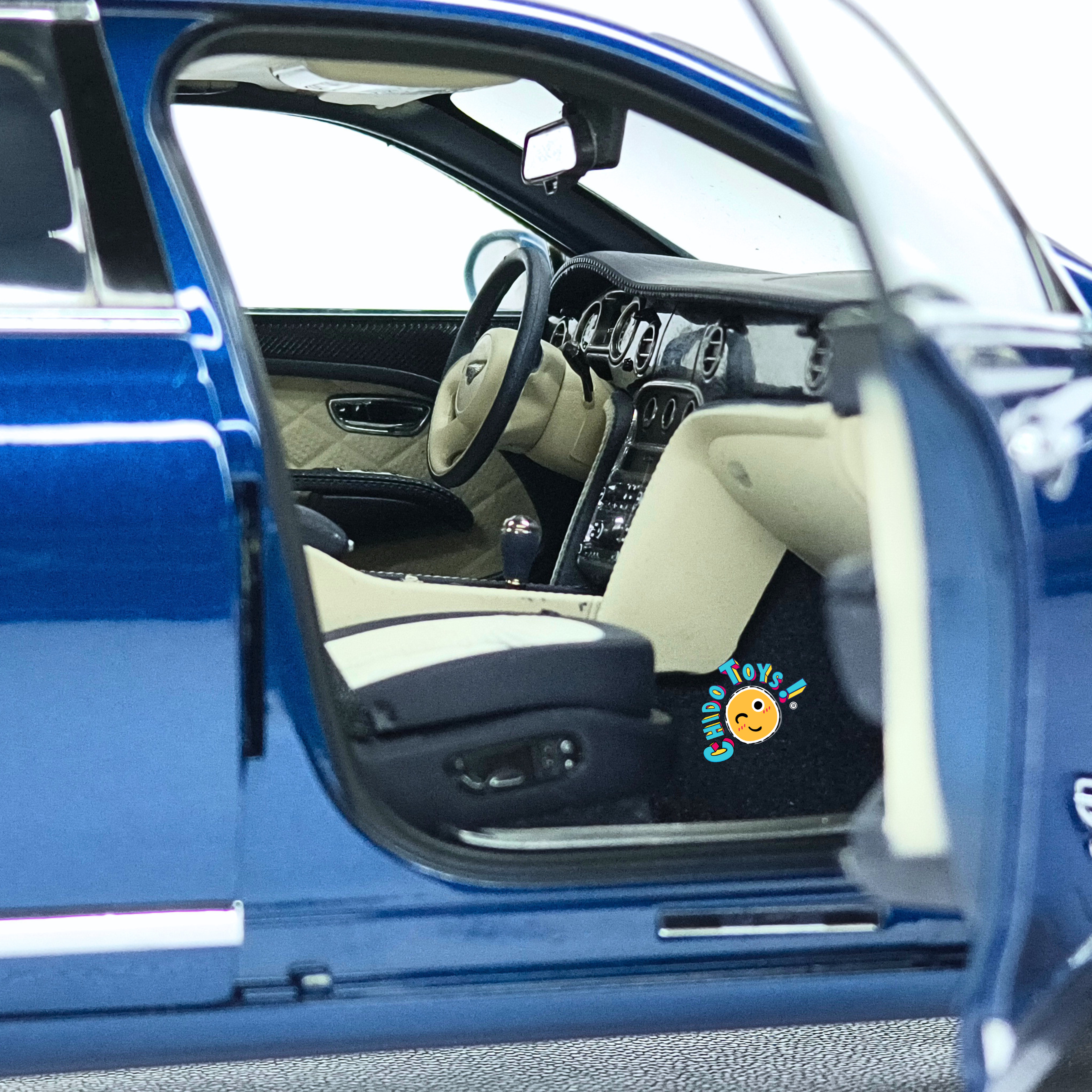Raro, Kyosho Bentley Mulsanne Speed 2014 1:18 Marlin Blue Dealer Edition